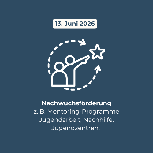 Nachwuchsförderung
